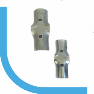 abraçadeira de metal tipo cruzeta Arte Curvas