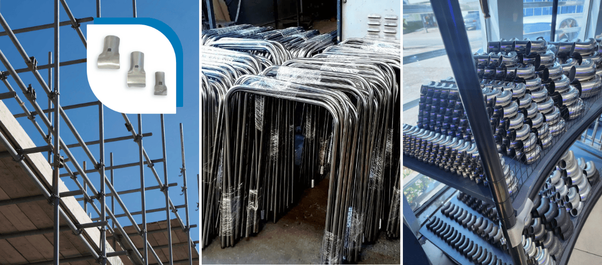 peças desenvolvidas com corte a laser para a construção civil - Arte Curvas